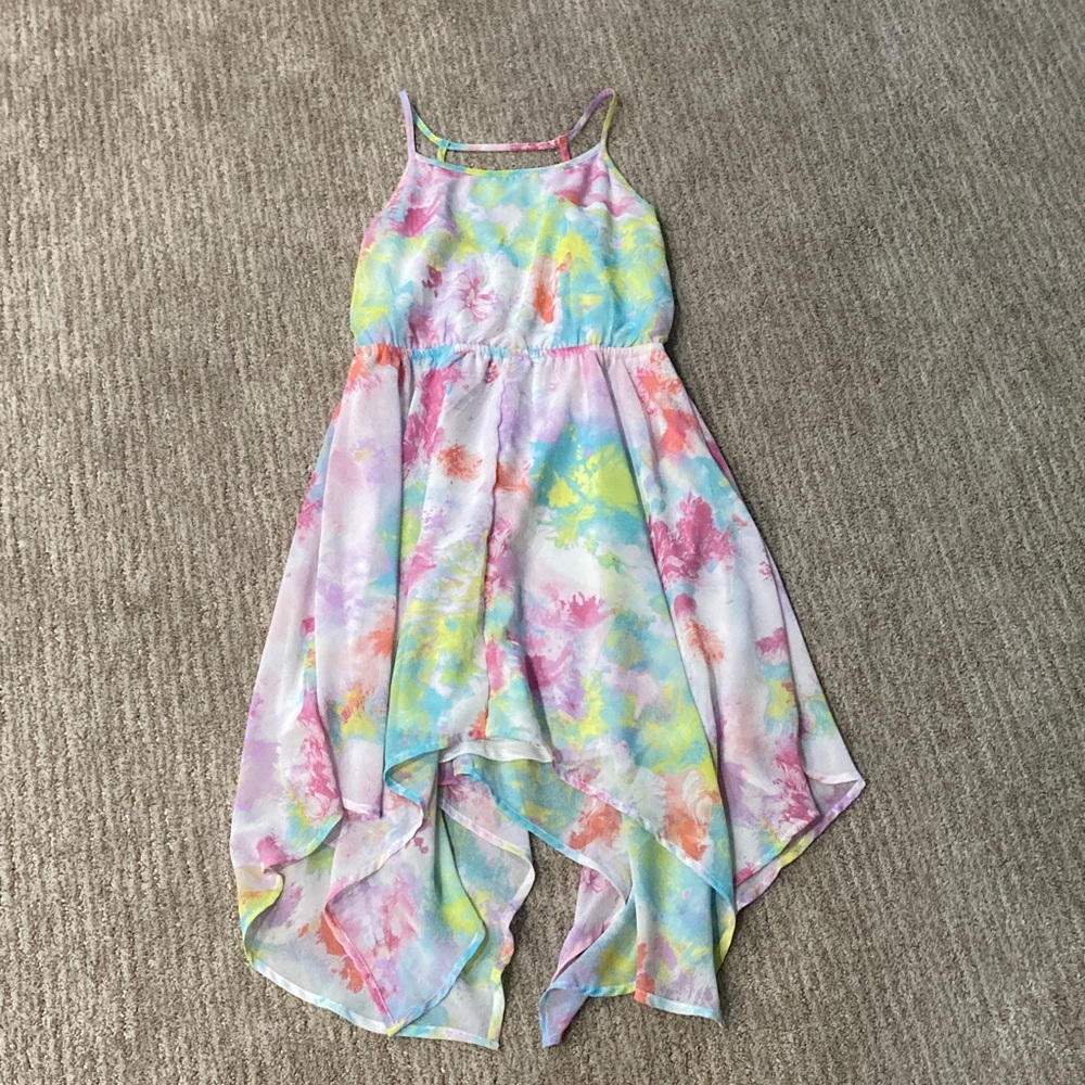 Place Pastel Tie-Dye Dress